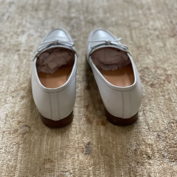 J Crew Collection Academy Women’s Gray Leather Highland Mist Shoes, Size 7 - Picture 5 of 15